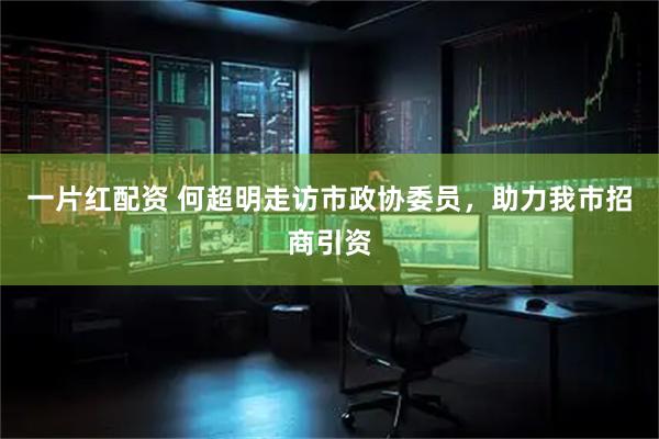 一片红配资 何超明走访市政协委员，助力我市招商引资