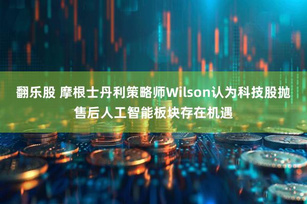 翻乐股 摩根士丹利策略师Wilson认为科技股抛售后人工智能板块存在机遇
